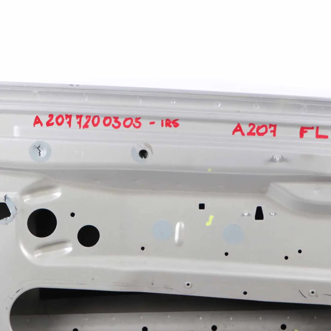 Door Front Left N/S Iridium Silver Metallic - 775 to Mercedes A207 Cabrio with Part number A2077200305 Mercedes A207 Cabrio Door Front Left N/S Iridium Silver Metallic - 775 - SKU A2077200305-IRS - Part number A2077200305
