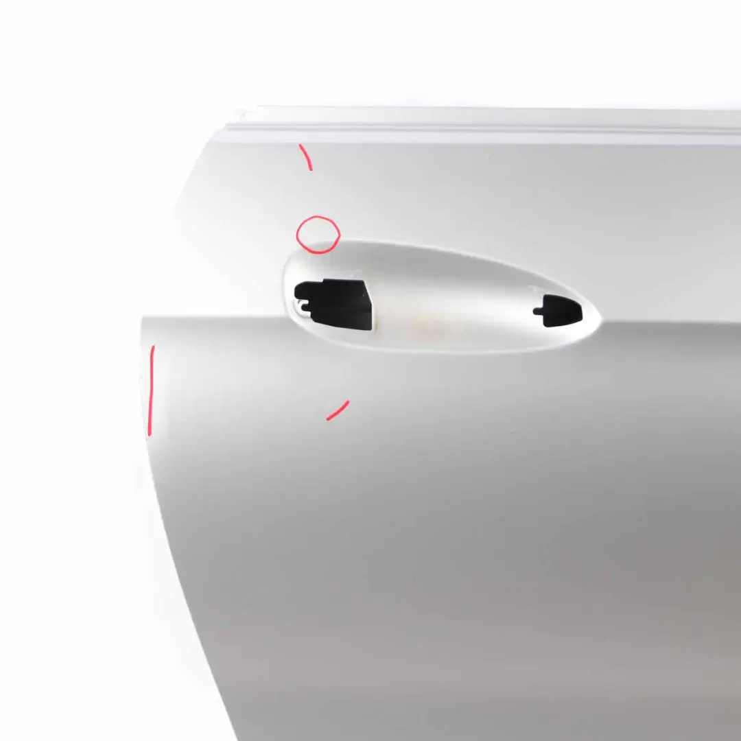 Door Front Right O/S Iridium Silver Metallic - 775 to Mercedes A207 Cabrio with Part number A2077200405 Mercedes A207 Cabrio Door Front Right O/S Iridium Silver Metallic - 775 - SKU A2077200405-IRS - Part number A2077200405