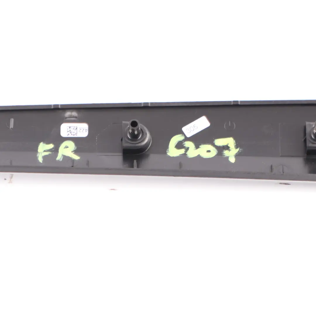 Mercedes C207 Door Strip Front Right O/S Trim Interior Cover Alu - SKU A2077200422-1 - Part number A2077200422