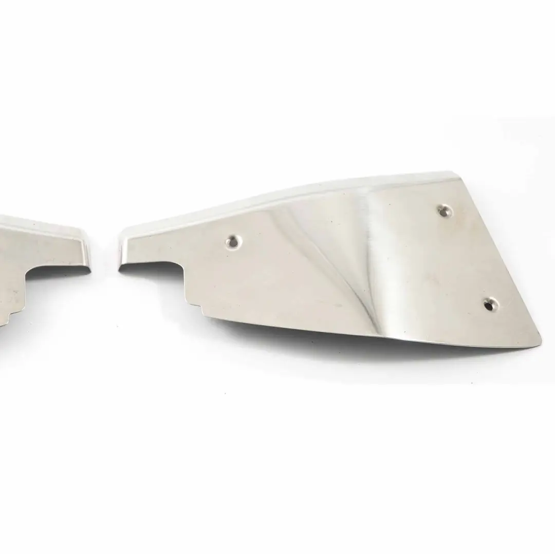 Mercedes W207 Door Panel Trim Cover Edge Chrome Finisher Left Right N/O/S Set - SKU A2077220128/A2077220228 - Part number A2077220128