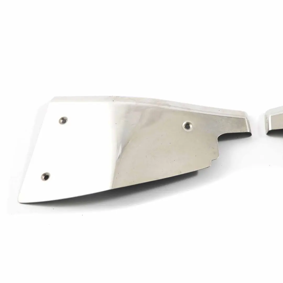 Mercedes W207 Door Panel Trim Cover Edge Chrome Finisher Left Right N/O/S Set - SKU A2077220128/A2077220228 - Part number A2077220128