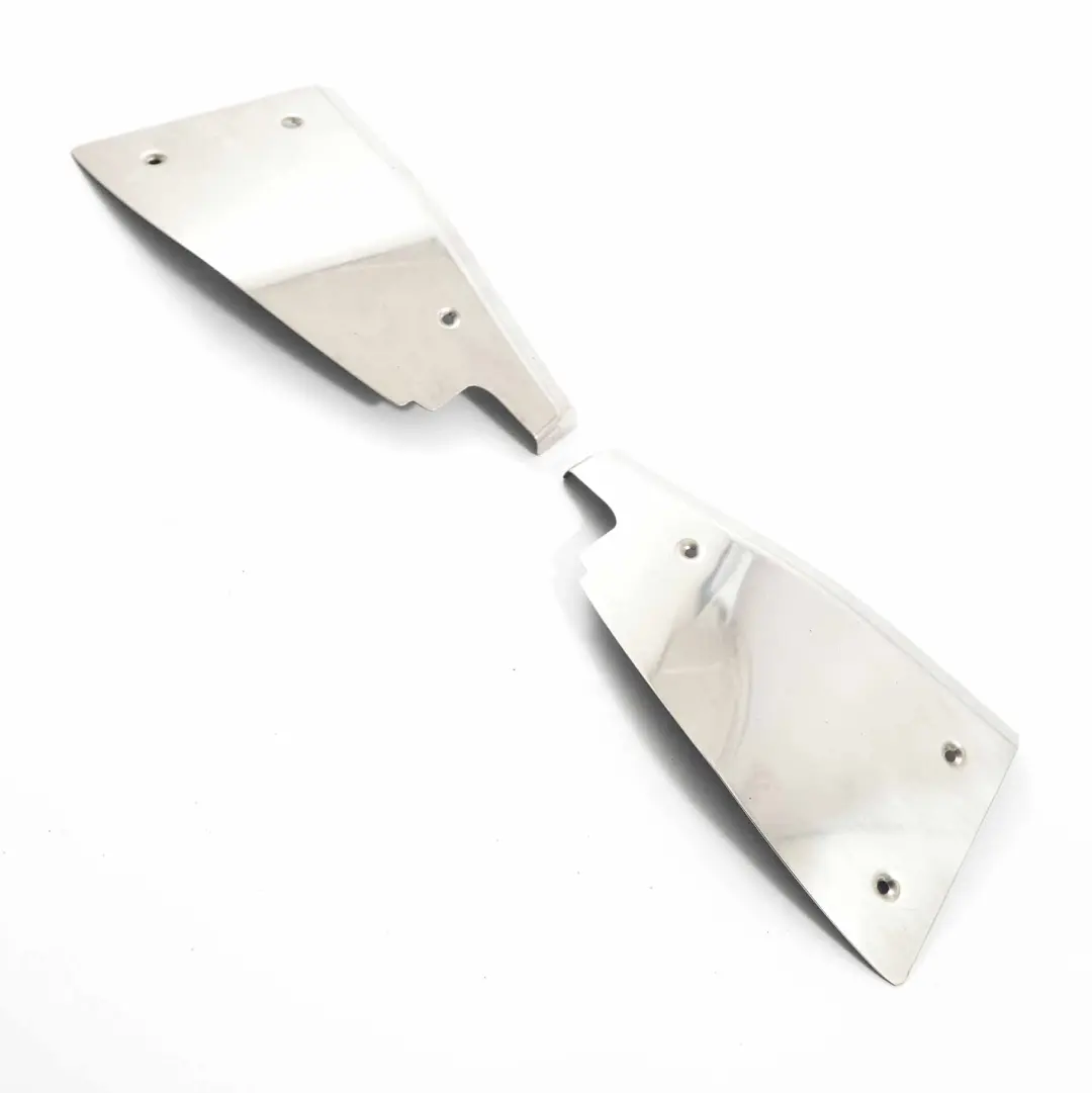 Mercedes W207 Door Panel Trim Cover Edge Chrome Finisher Left Right N/O/S Set - SKU A2077220128/A2077220228 - Part number A2077220128