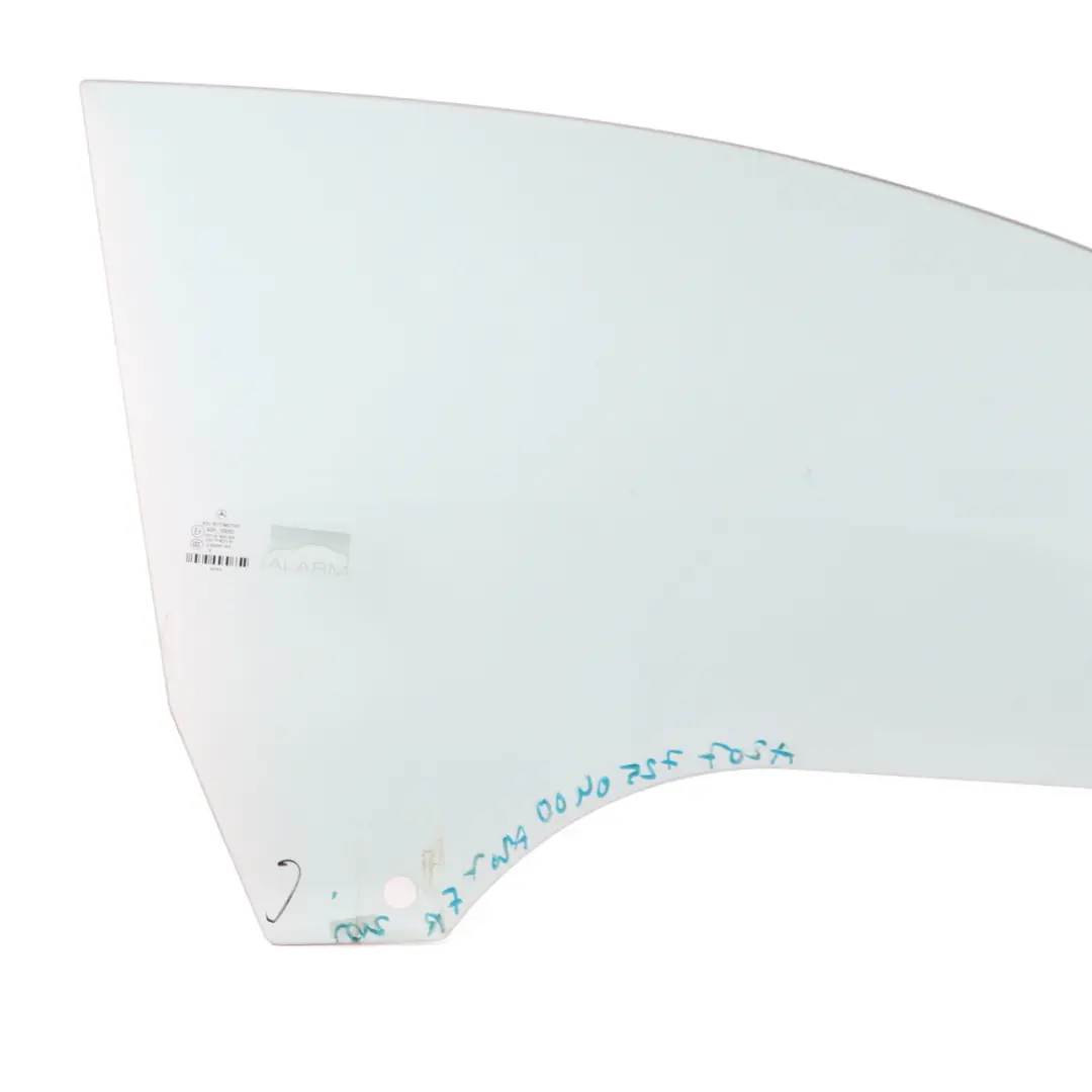 Cristal Ventana Puerta Delantera Derecha AS2 para Mercedes A207 con número de pieza A2077250400 Mercedes A207 Cristal Ventana Puerta Delantera Derecha AS2 - SKU A2077250400 - Número de pieza A2077250400