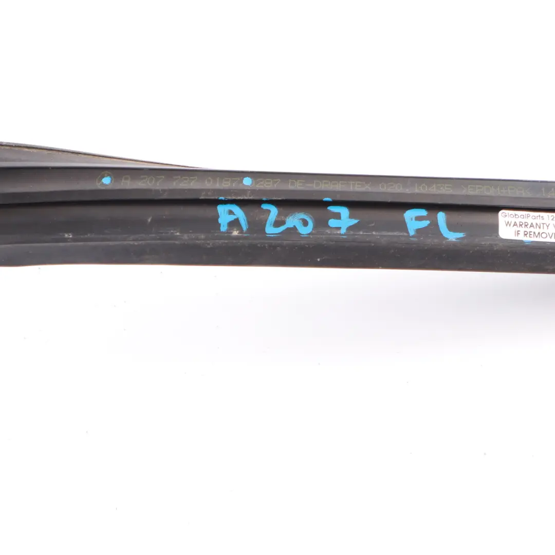 Mercedes C207 Guarnizione porta anteriore sinistra Gomma sigillante - SKU A2077270187 - Numero di parte A2077270187