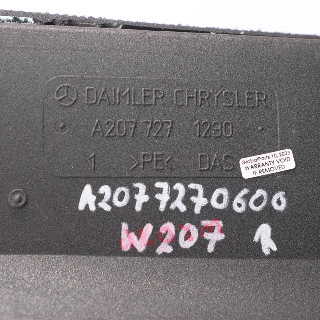 Mercedes C207 Front Door Right O/S Foam Insert Mat Insulation A2077271230 - SKU A2077270600 - Part number A2077270600