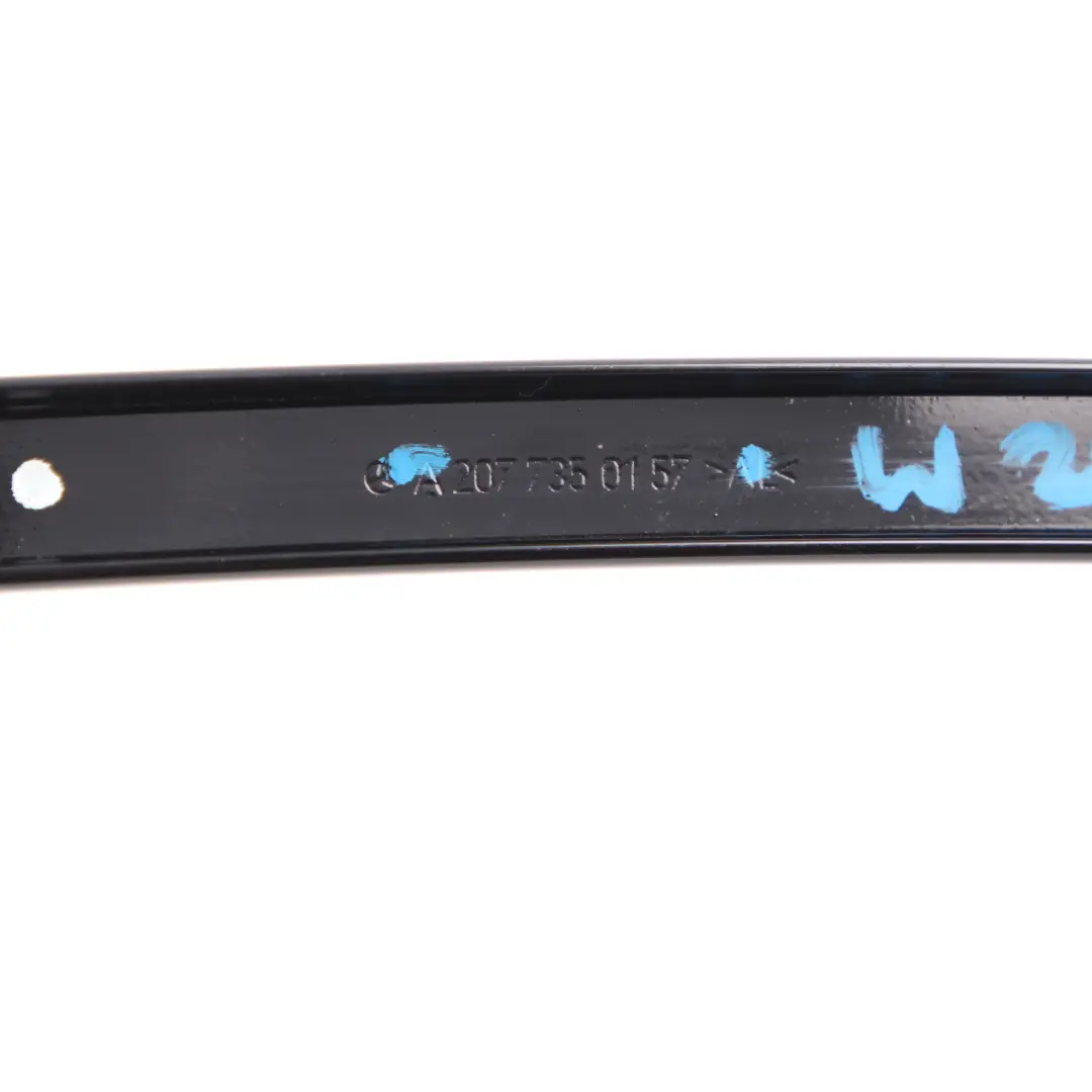 Mercedes W207 Window Guide Trim Left N/S Pillar Strip High Gloss - SKU A2077350157 - Part number A2077350157