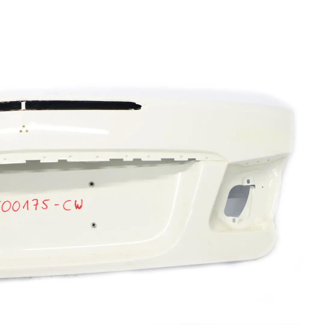 Boot Trunk Lid Tailgate Coupe Calcite White - 650 to Mercedes C207 with Part number A2077500175 Mercedes C207 Boot Trunk Lid Tailgate Coupe Calcite White - 650 - SKU A2077500175-CW - Part number A2077500175
