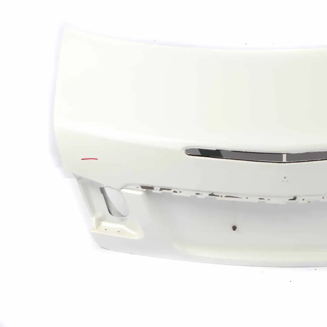 W07 Boot Trunk Lid Tailgate Saloon Diamond White Metallic - 799 to Mercedes C207 with Part number A2077500175 Mercedes C207 W07 Boot Trunk Lid Tailgate Saloon Diamond White Metallic - 799 - SKU A2077500175-DWM - Part number A2077500175