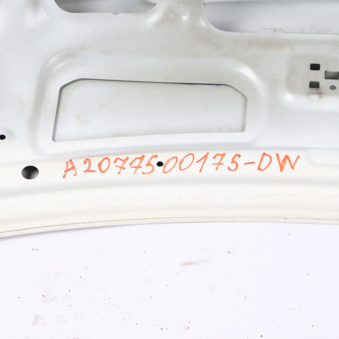W07 Boot Trunk Lid Tailgate Saloon Diamond White Metallic - 799 to Mercedes C207 with Part number A2077500175 Mercedes C207 W07 Boot Trunk Lid Tailgate Saloon Diamond White Metallic - 799 - SKU A2077500175-DWM - Part number A2077500175