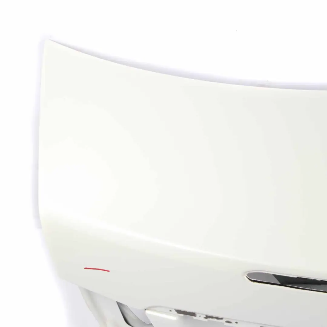 W07 Boot Trunk Lid Tailgate Saloon Diamond White Metallic - 799 to Mercedes C207 with Part number A2077500175 Mercedes C207 W07 Boot Trunk Lid Tailgate Saloon Diamond White Metallic - 799 - SKU A2077500175-DWM - Part number A2077500175