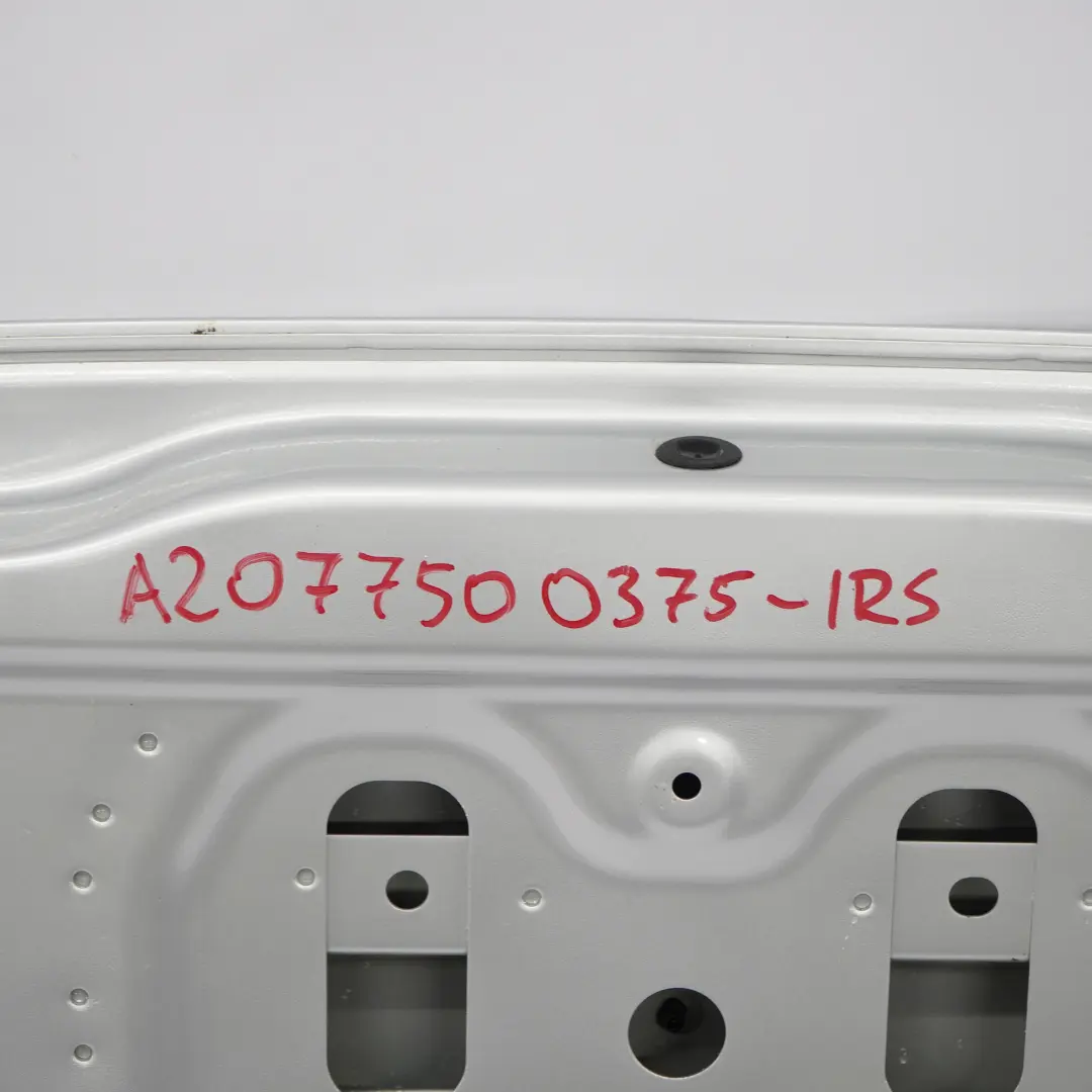 Mercedes A207 Folding Top Roof Box Case Trim Cover Iridium Silver Metallic - 775 - SKU A2077500375-IRS - Part number A2077500375
