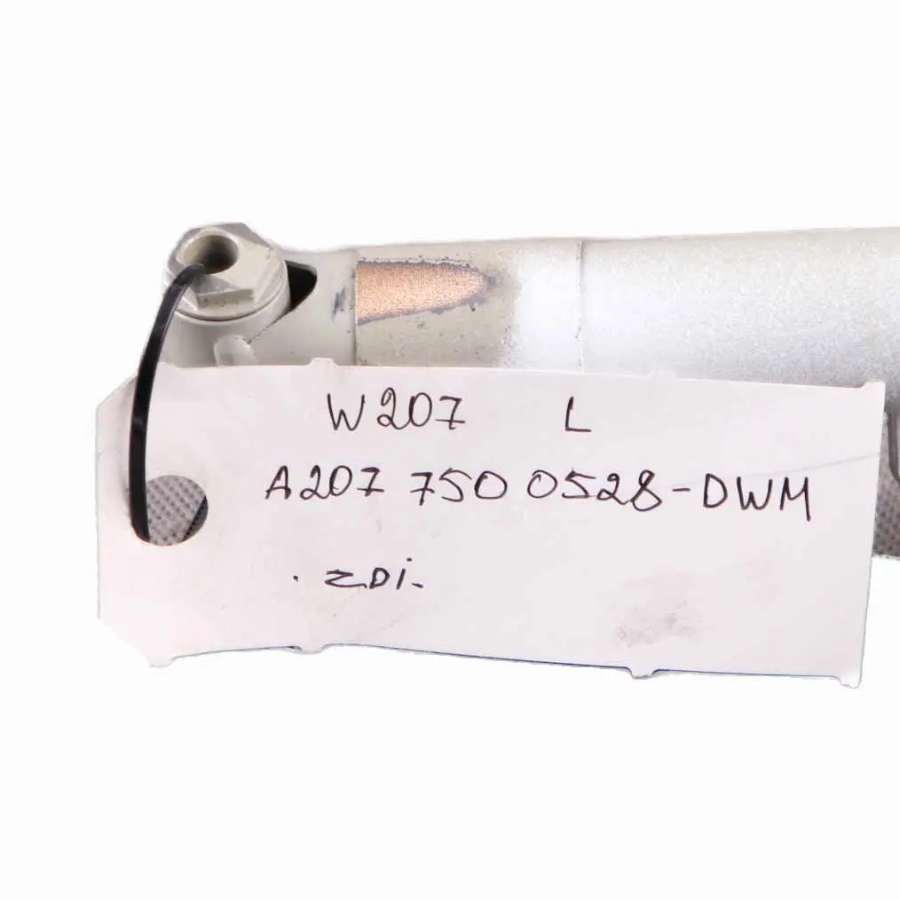Mercedes W207 C207 Coupé Bisagra Maletero Portón Trasero Bota Izquierda Blanco - SKU A2077500528-DWM - Número de pieza A2077500528