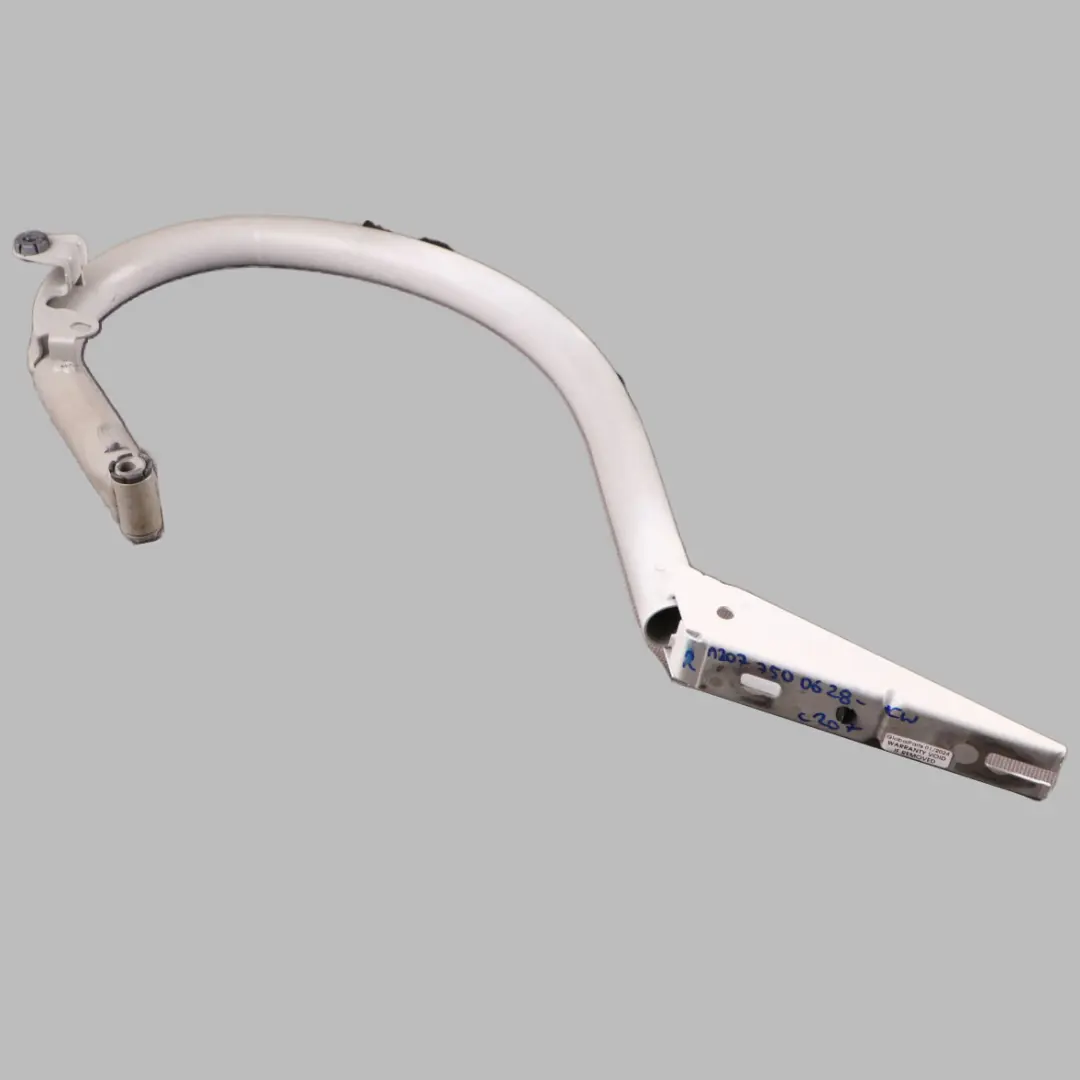  Bisagra Maletero Mercedes W207 C207 Tapa Derecha Blanco Calcita - 650 - SKU A2077500628-CW - Número de pieza A2077500628