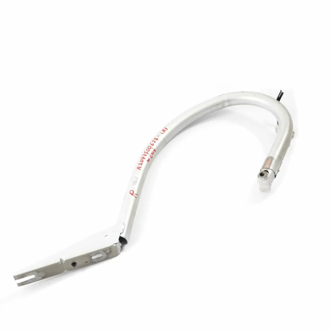  Bisagra Maletero Mercedes W207 C207 Coupe Derecha Iridium Silver Metallic - 775 - SKU A2077500628-IRS - Número de pieza A2077500628