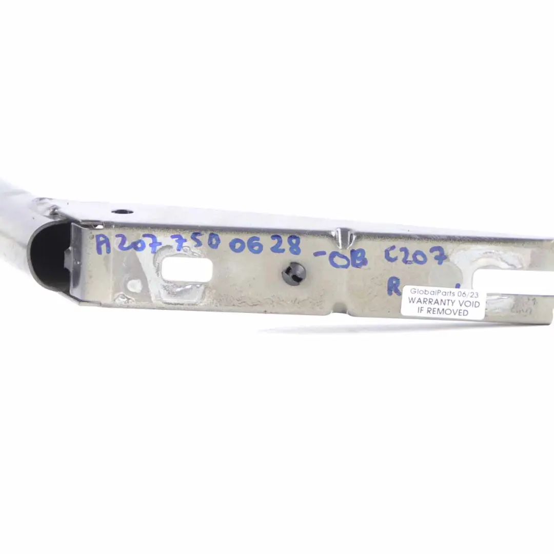  Charnière de coffre Mercedes W207 C207 Coupé Coffre de hayon droit Noir obsidien - SKU A2077500628-OB - Numéro de pièce A2077500628