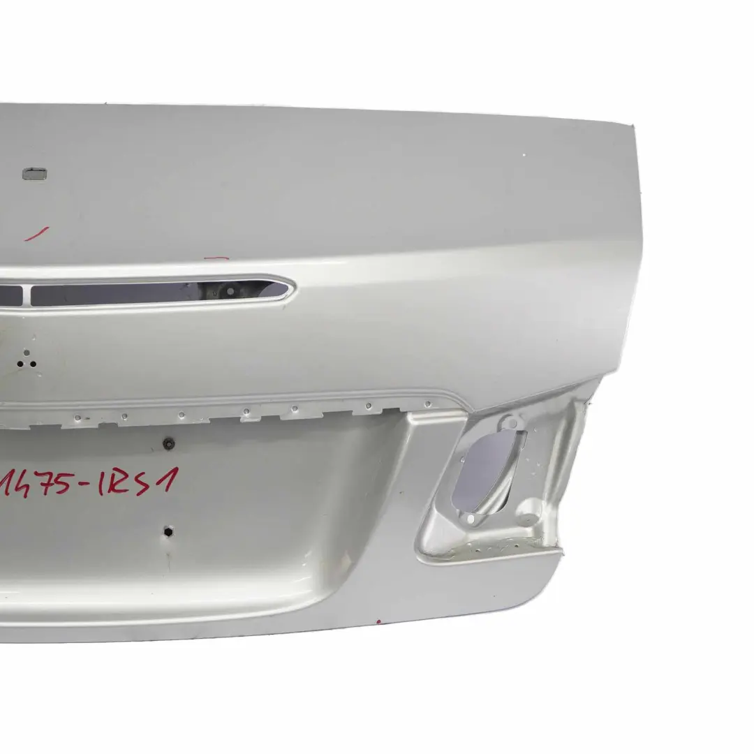Boot Trunk Lid Mercedes A207 Cabrio Tailgate Lid Iridium Silver Metallic - 775 to with Part number A2077501475 Boot Trunk Lid Mercedes A207 Cabrio Tailgate Lid Iridium Silver Metallic - 775 - SKU A2077501475-IRS1 - Part number A2077501475