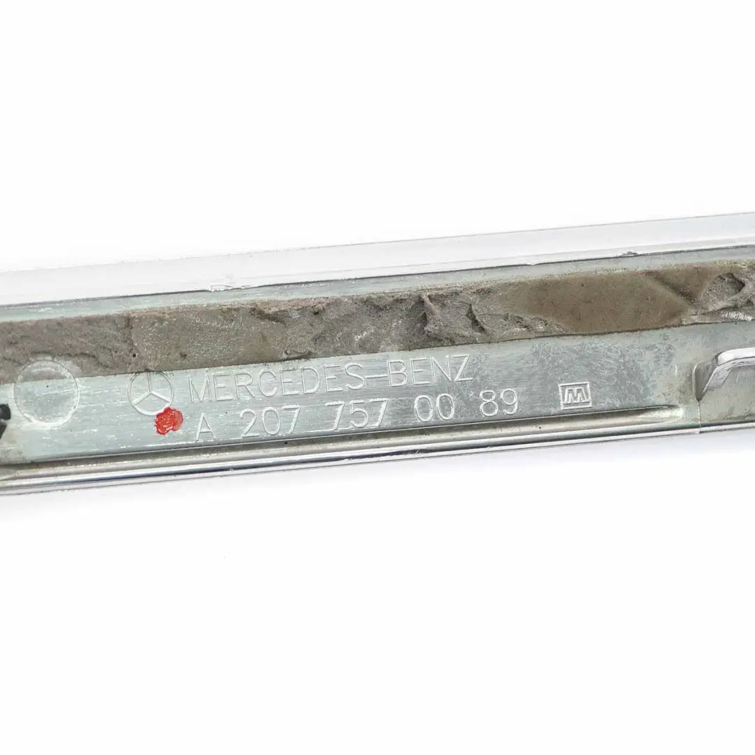 Trunk Strip Mercedes W207 A207 C207 Tailgate Boot Cover Trim Chrome - SKU A2077570089 - Part number A2077570089
