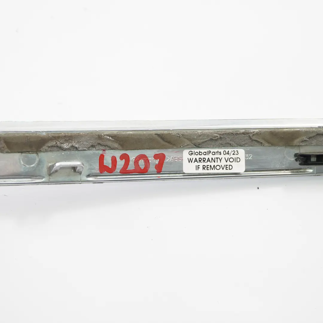  Trunk Strip Mercedes W207 A207 C207 Tailgate Boot Cover Trim Chrome - SKU A2077570089 - Part number A2077570089