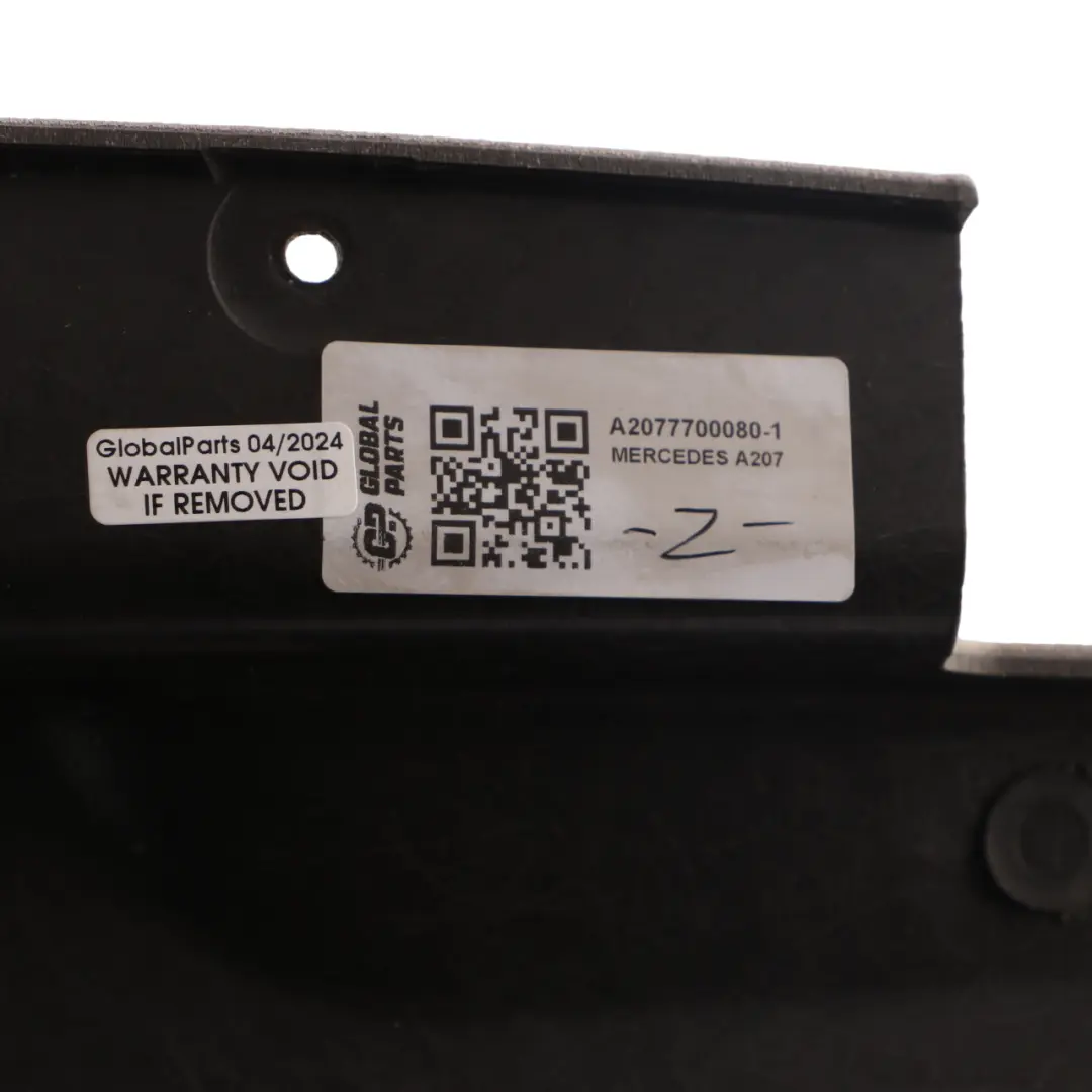 Mercedes A207 Folding Top Roof Front Covering Panel Cover - SKU A2077700080-1 - Part number A2077700080