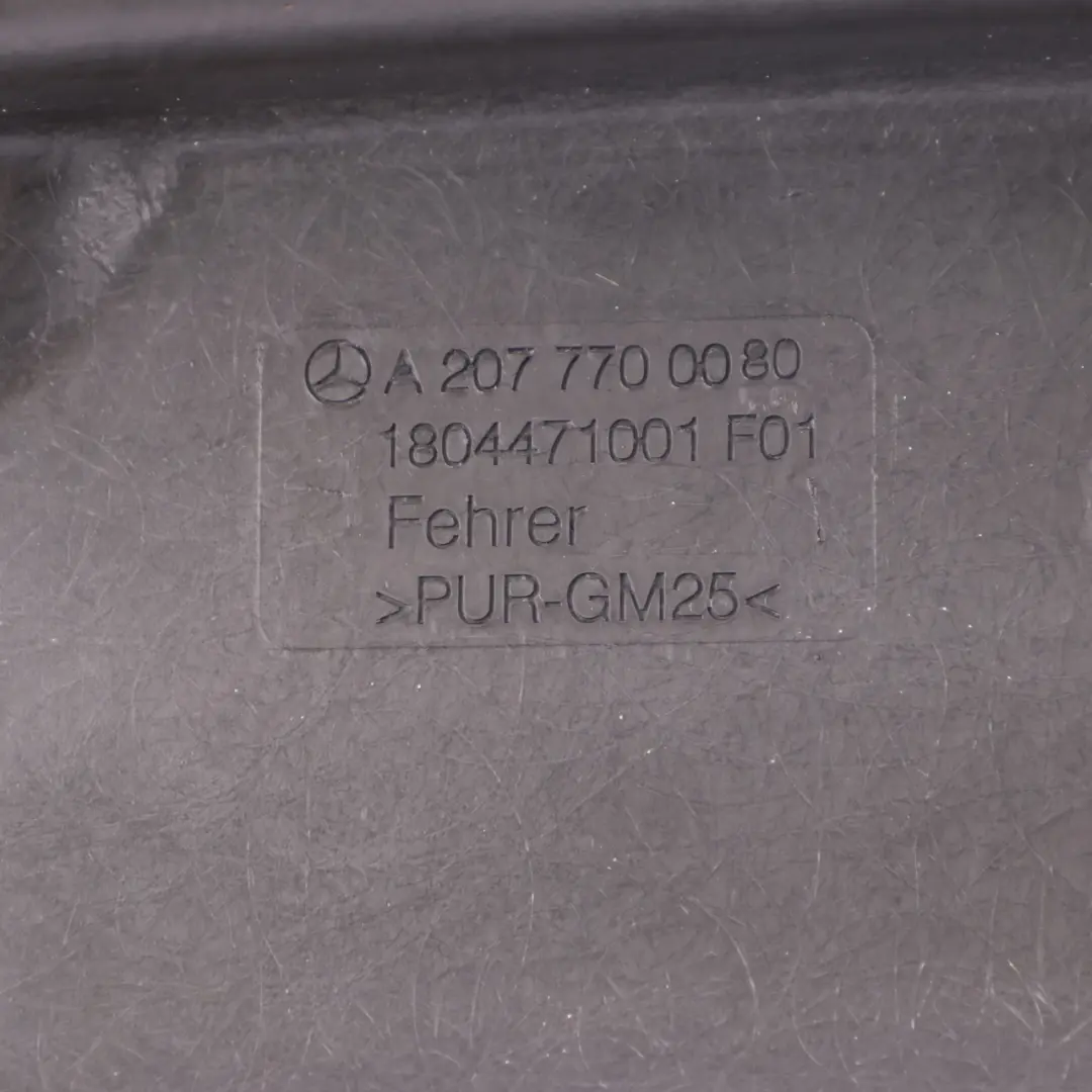 Mercedes A207 Folding Top Roof Front Covering Panel Cover - SKU A2077700080-1 - Part number A2077700080