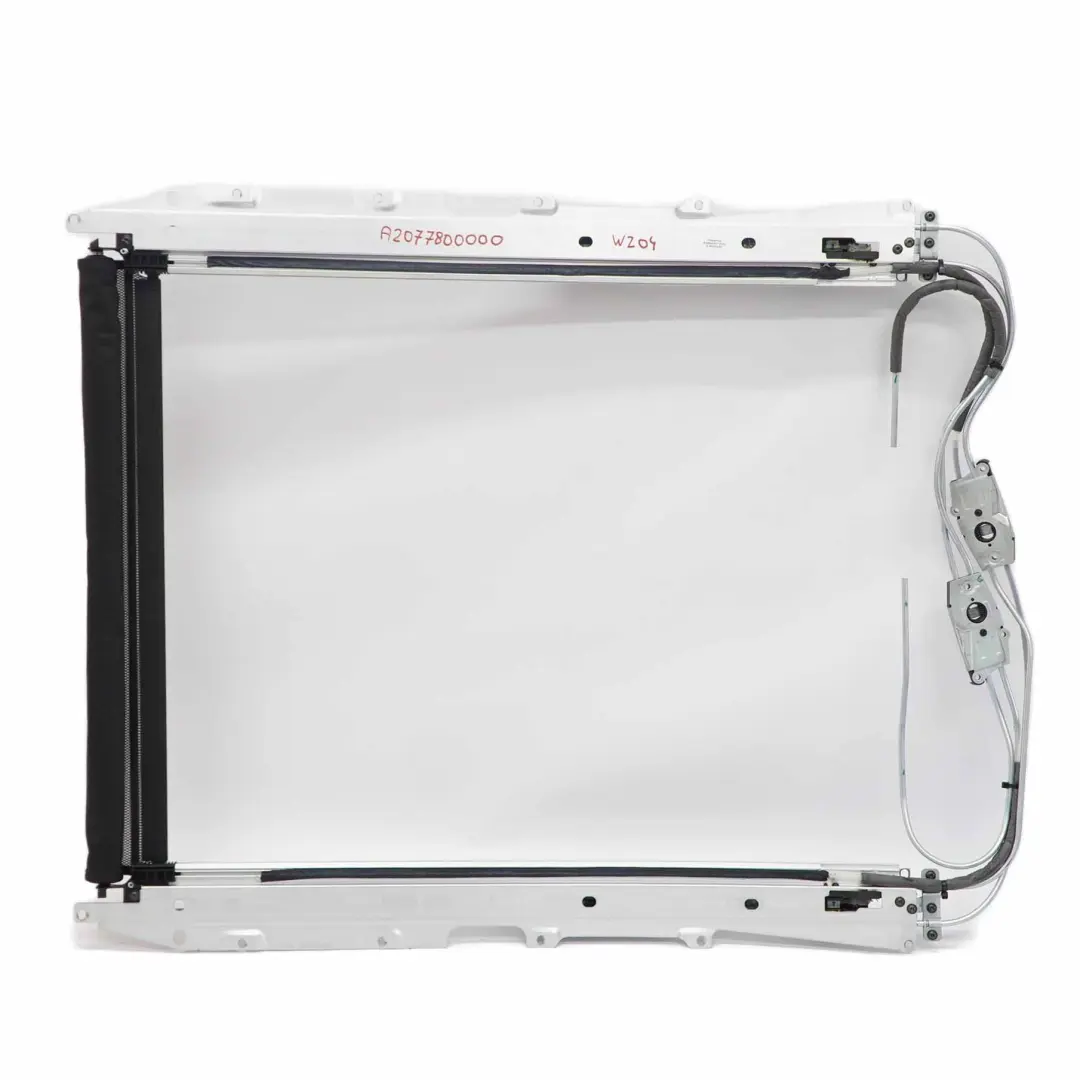 Montage de la Vitre Toit Ouvrant pour Mercedes W204 C207 à propos du numéro de pièce A2077800000 Mercedes W204 C207 Montage de la Vitre Toit Ouvrant - SKU A2077800000 - Numéro de pièce A2077800000