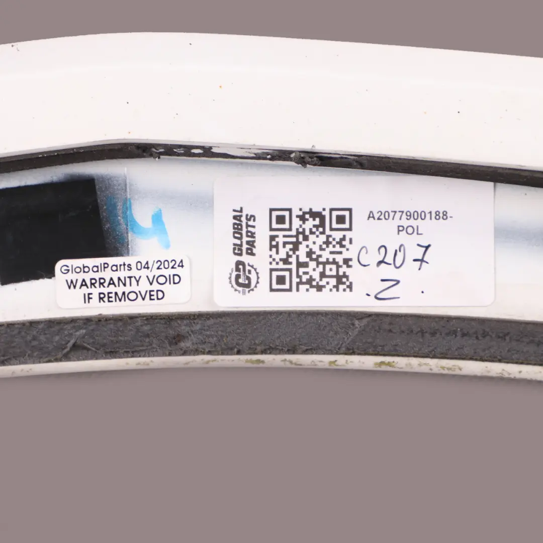 Mercedes C207 Rear Boot Trunk Lid Spoiler Tailgate Polar White - 149 - SKU A2077900188-POL - Part number A2077900188