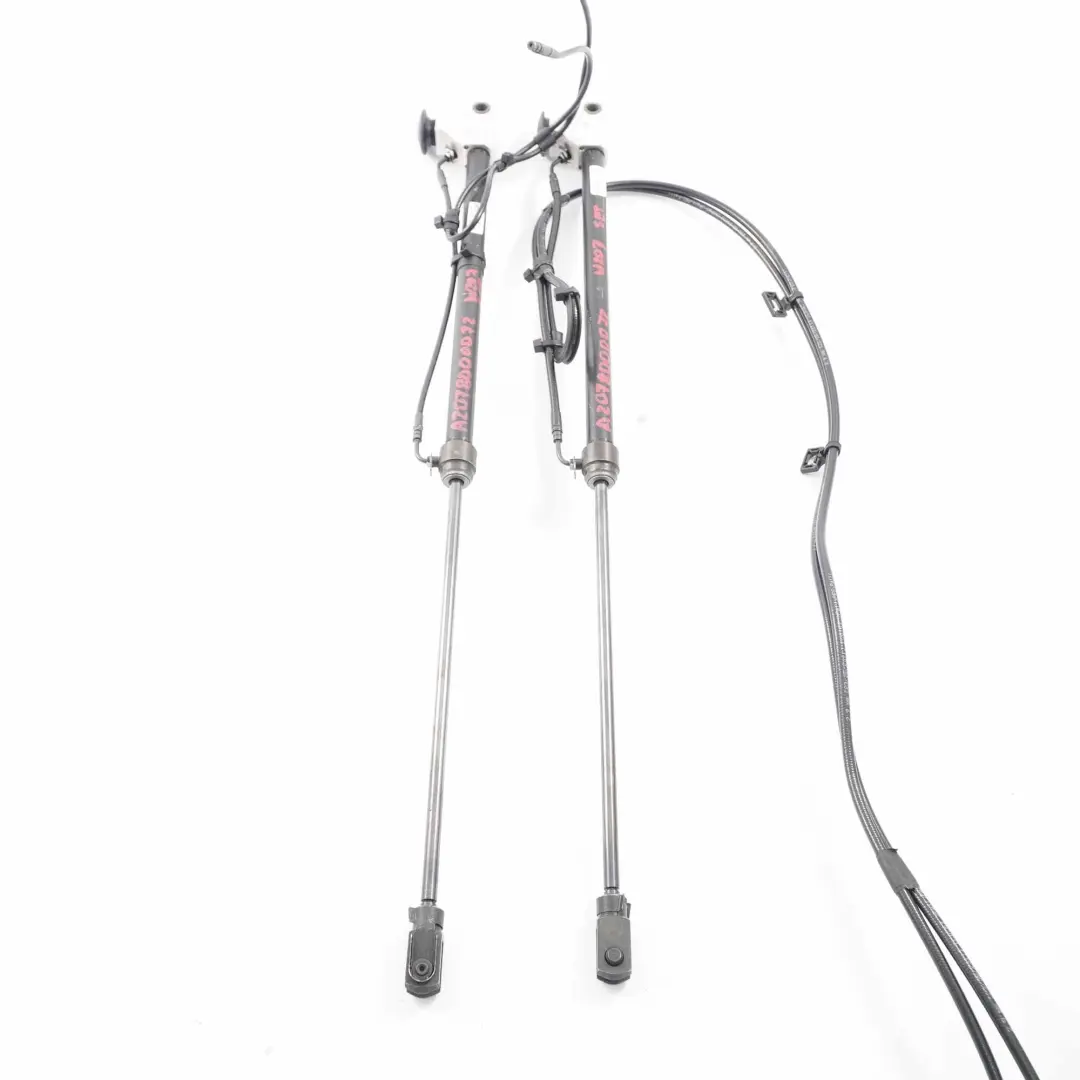 Mercedes A207 Cabrio Folding Top Tension Struts Left Right N/O/S - SKU A2078000072 - Part number A2078000072