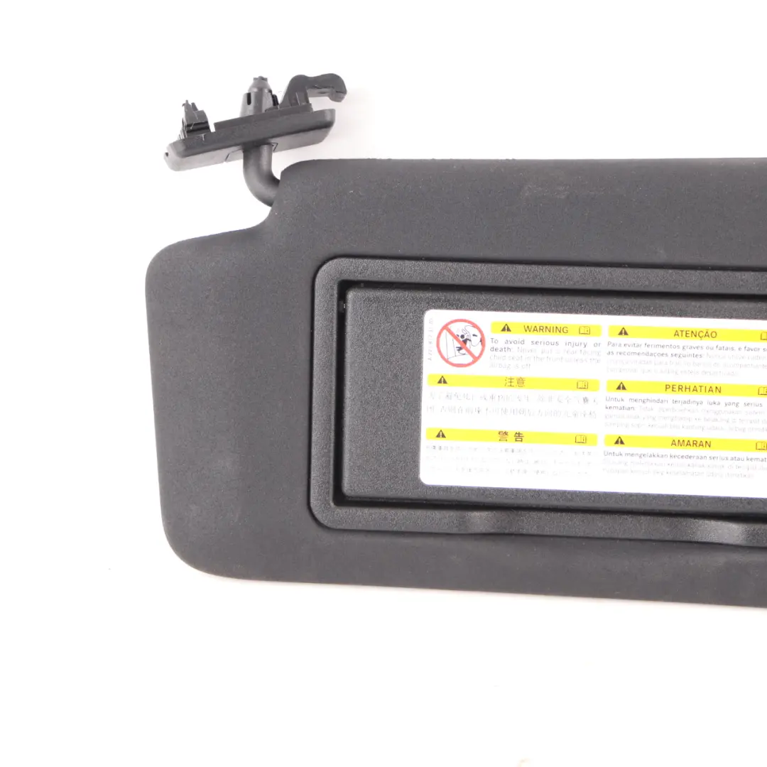  Sun Visor Mercedes W204 W207 Left N/S Mirror Trim Panel Black - SKU A2078100310-1 - Part number A2078100310