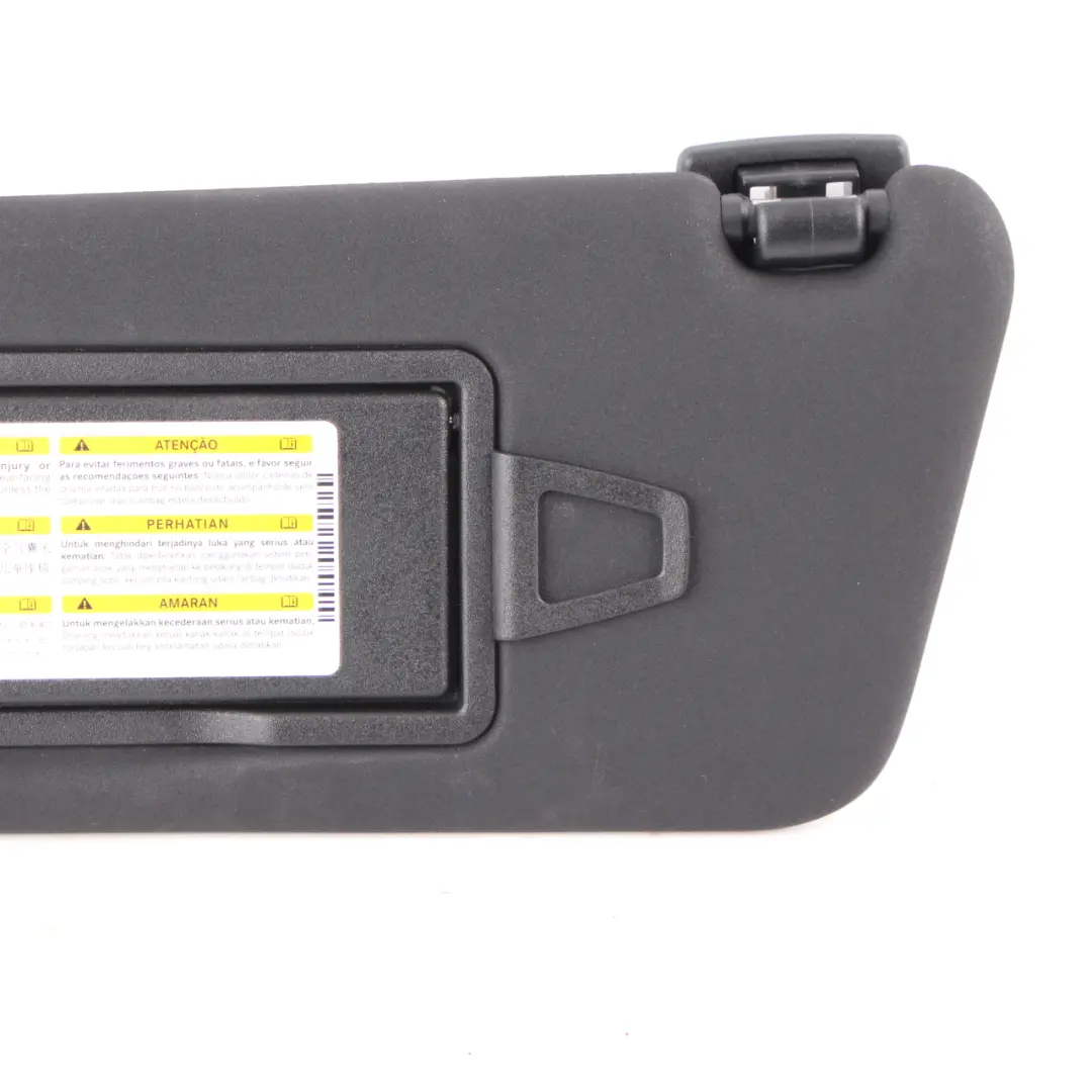  Sonnenblende Mercedes W204 W207 Links Spiegelverkleidung Schwarz - SKU A2078100310-1 - Teilenummer A2078100310