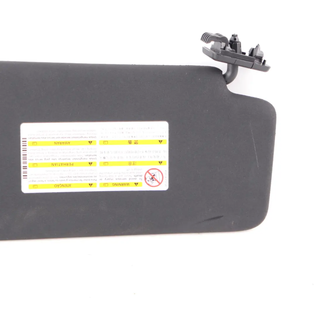  Sun Visor Mercedes W204 W207 Left N/S Mirror Trim Panel Black - SKU A2078100310-1 - Part number A2078100310