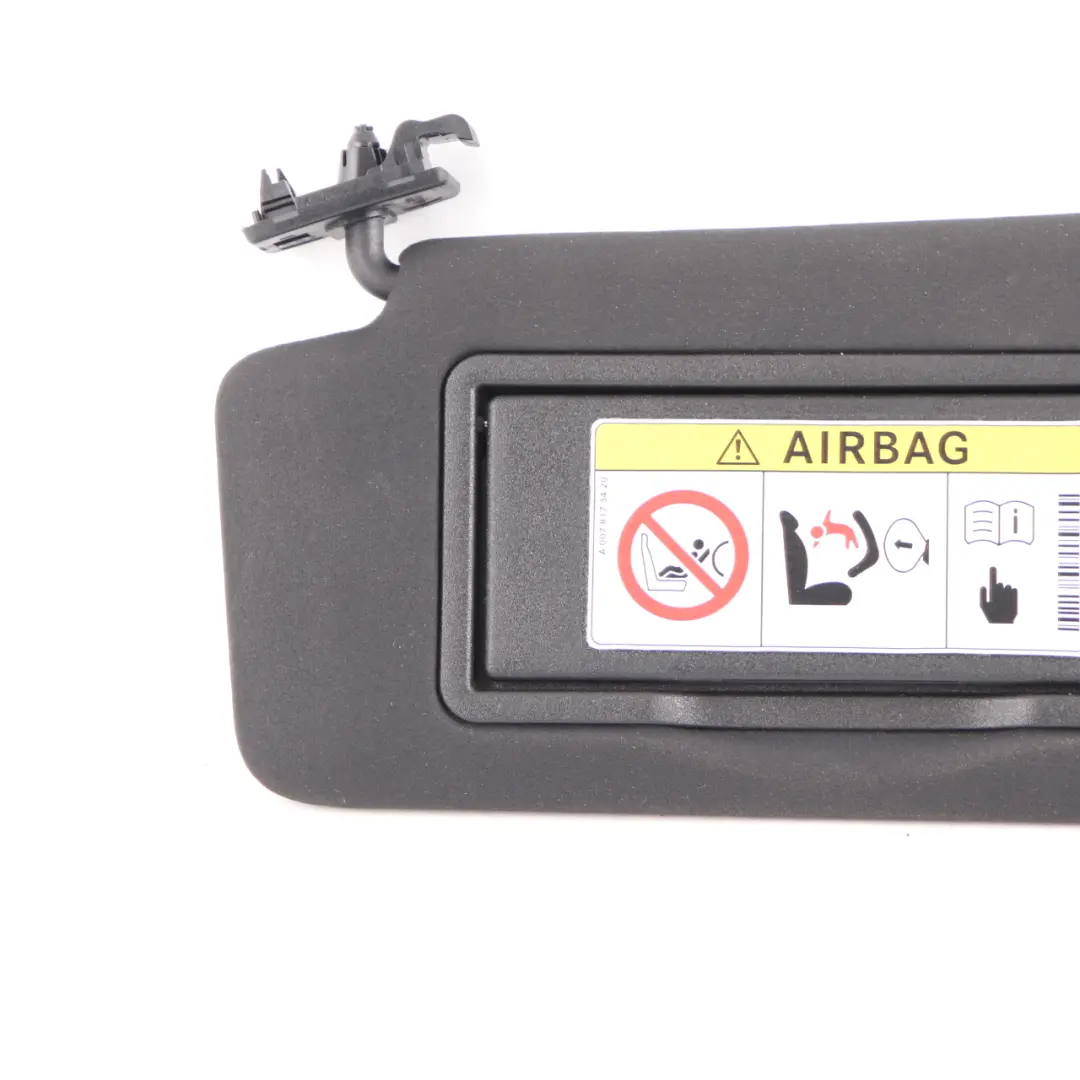 W207 Sonnenblende Links Spiegelverkleidung Schwarz für Mercedes W204 mit Teilenummer A2078100310 Mercedes W204 W207 Sonnenblende Links Spiegelverkleidung Schwarz - SKU A2078100310-2 - Teilenummer A2078100310