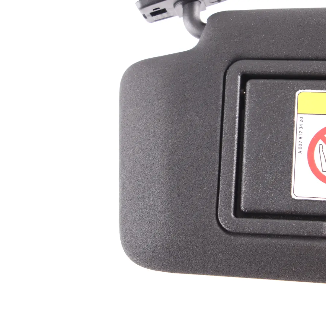 Mercedes W204 W207 Aletta parasole Sinistra Specchio Pannello rivestimento Nero - SKU A2078100310-2 - Numero di parte A2078100310