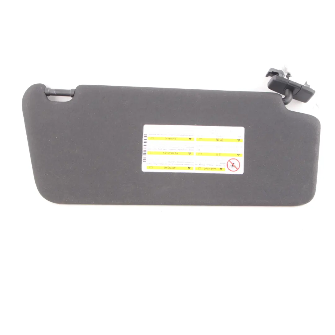  Sun Visor Mercedes W204 W207 Left N/S Mirror Trim Panel Black - SKU A2078100310-3 - Part number A2078100310