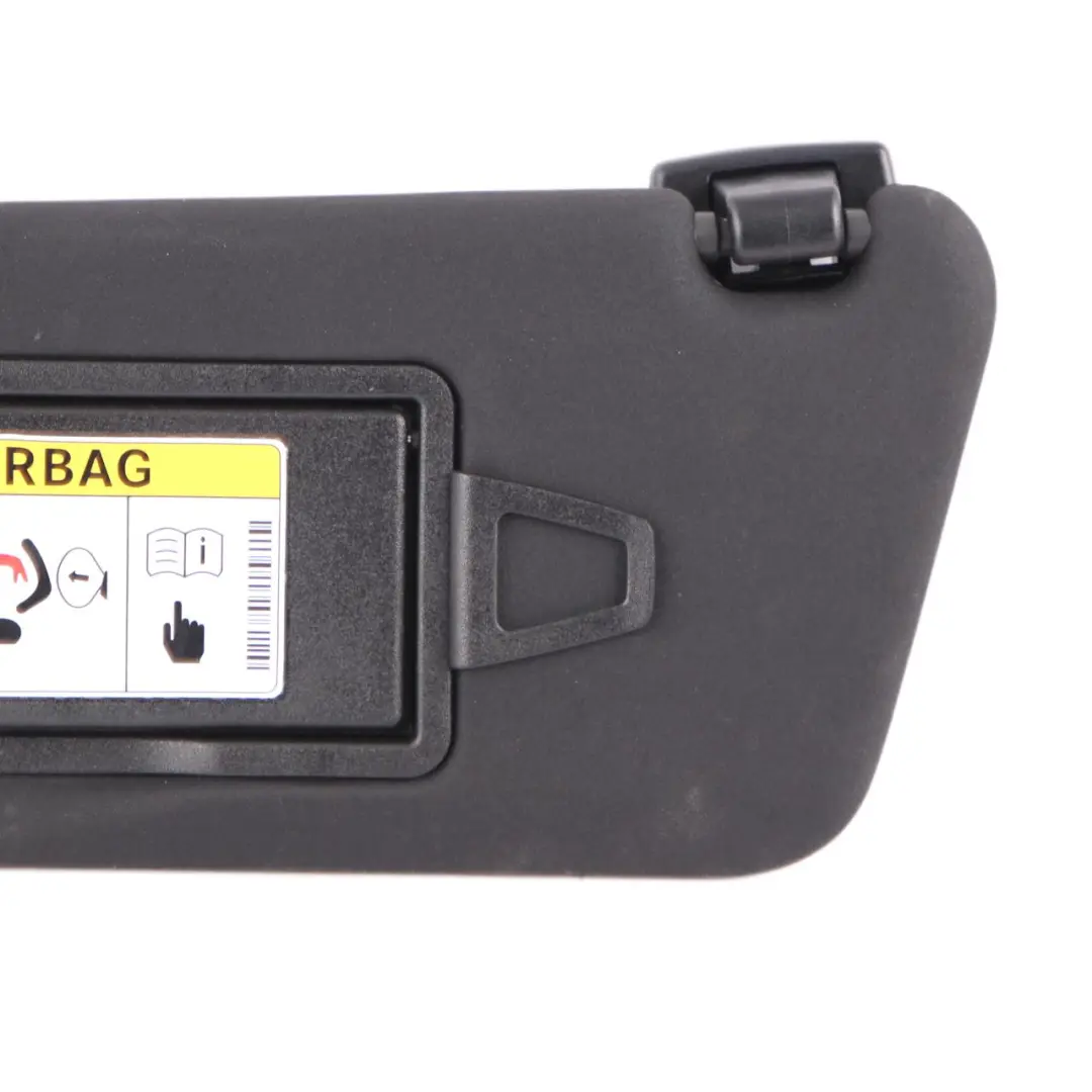  Pare-soleil Mercedes W204 Panneau garniture rétroviseur gauche Noir - SKU A2078100310 - Numéro de pièce A2078100310