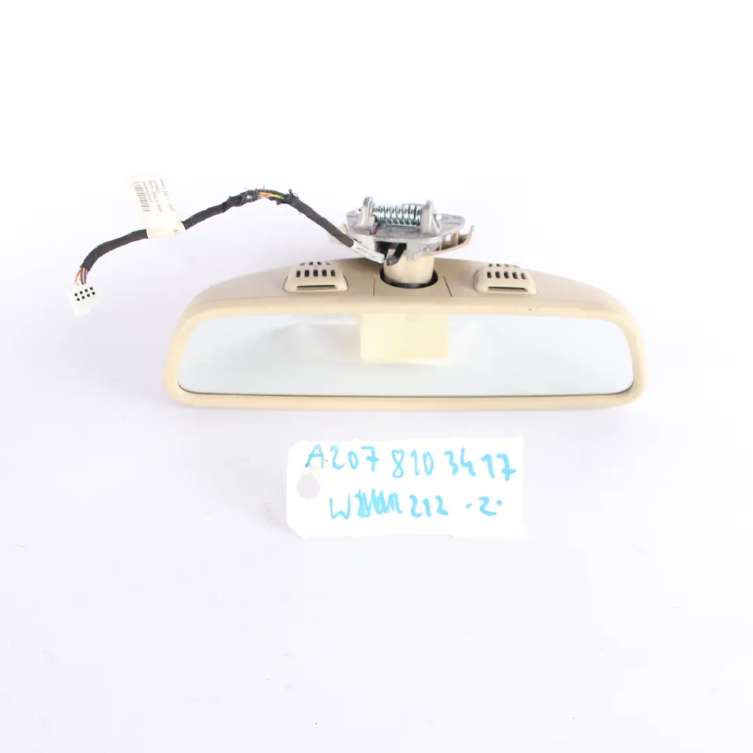  Specchio Retrovisore Mercedes W204 W207 W212 Specchio Interno Beige - SKU A2078103417 - Numero di parte A2078103417