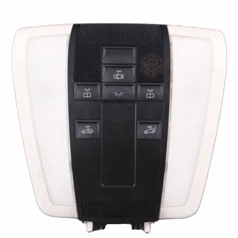 Luz lectura Mercedes W207 A207 techo Interruptor interior Negro para con número de pieza A2078200001 Luz lectura Mercedes W207 A207 techo Interruptor interior Negro - SKU A2078200001 - Número de pieza A2078200001
