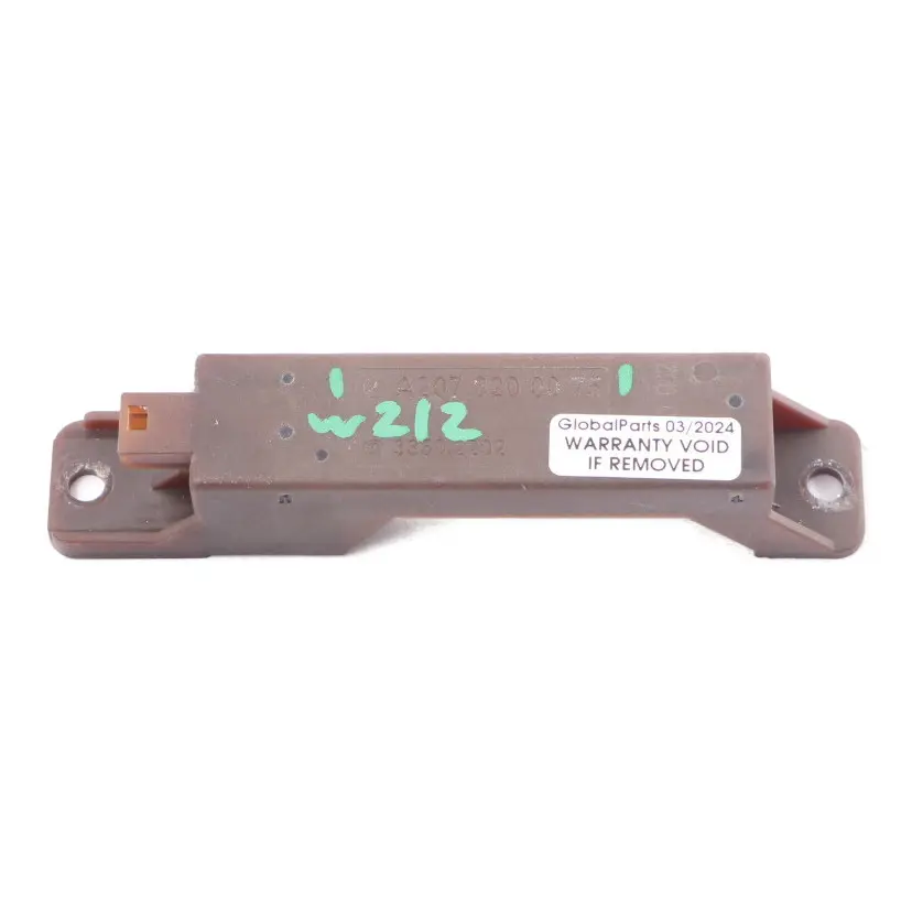  Antenna Mercedes W212 Keyless Go Comfort Access Antenna Module Unit - SKU A2078200075 - Part number A2078200075