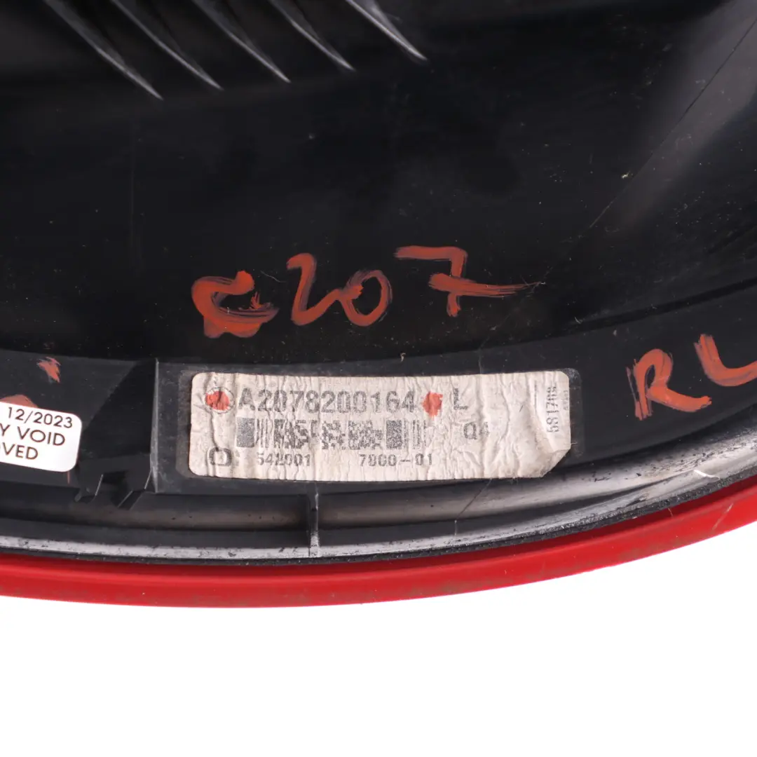 Lamp Left N/S Taillight Tail Light to Mercedes A207 C207 Rear with Part number A2078200164 Mercedes A207 C207 Rear Lamp Left N/S Taillight Tail Light - SKU A2078200164 - Part number A2078200164