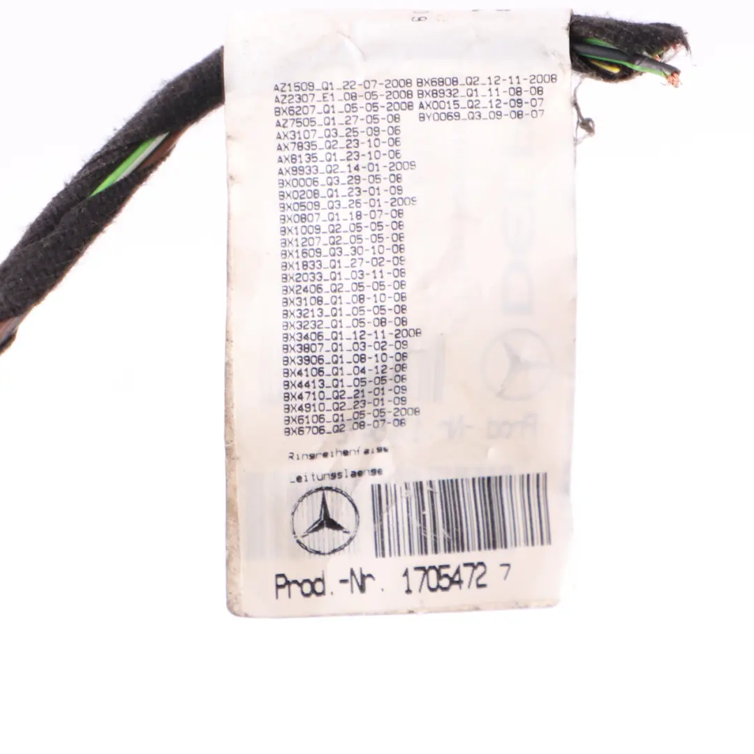 Mercedes A207 C207 Rear Lamp Right O/S Tail Light Plug Socket Wiring A0255452226 - SKU A2078200264-1 - Part number A2078200264