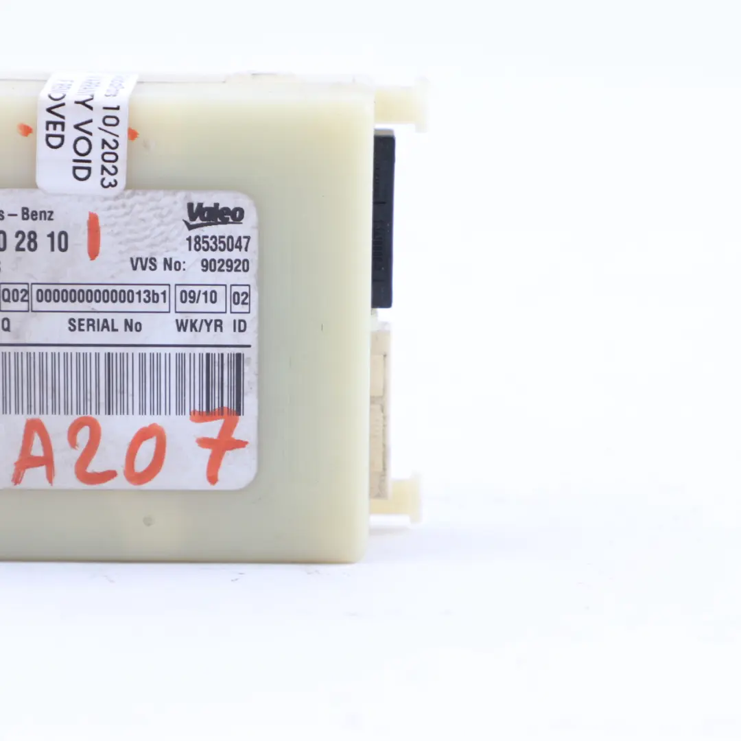 Mercedes W207 Convertible Anti Theft Roof ITS TPS Sensor Module Unit - SKU A2078202810 - Part number A2078202810