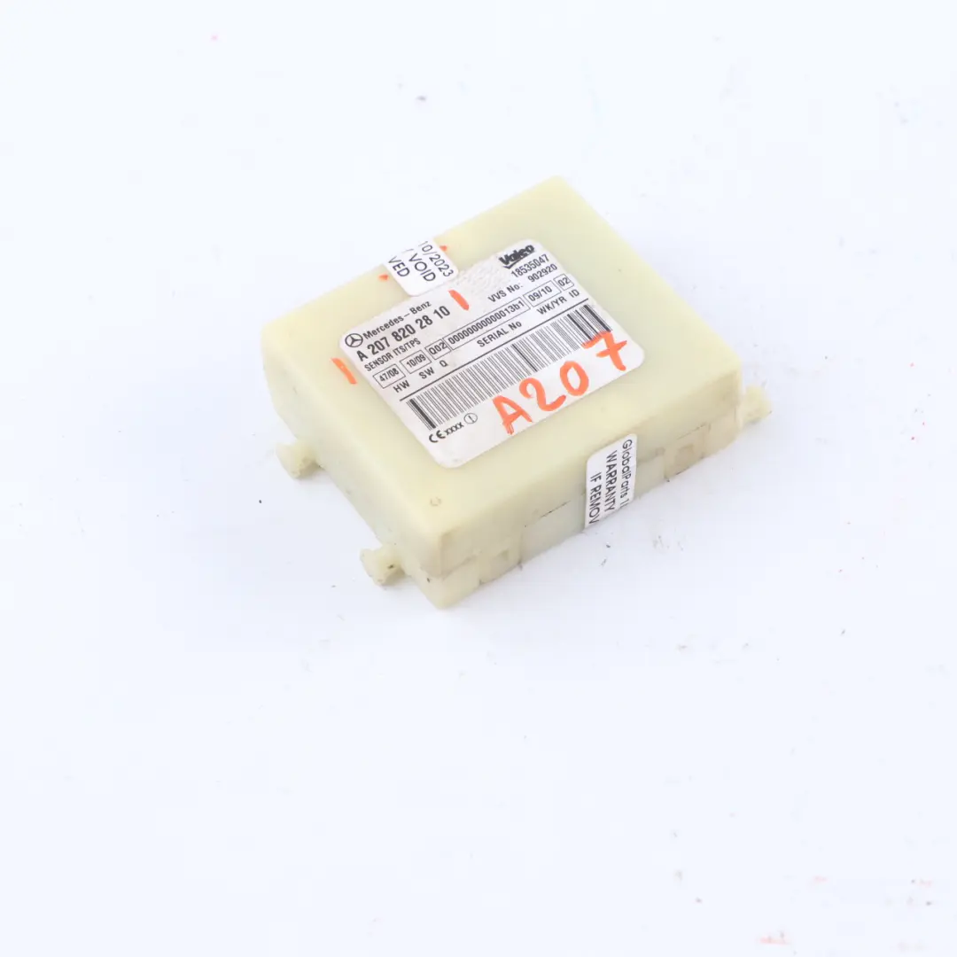 Mercedes W207 Cabrio Anti-Diebstahl-Dach ITS TPS Sensor Modul - SKU A2078202810 - Teilenummer A2078202810