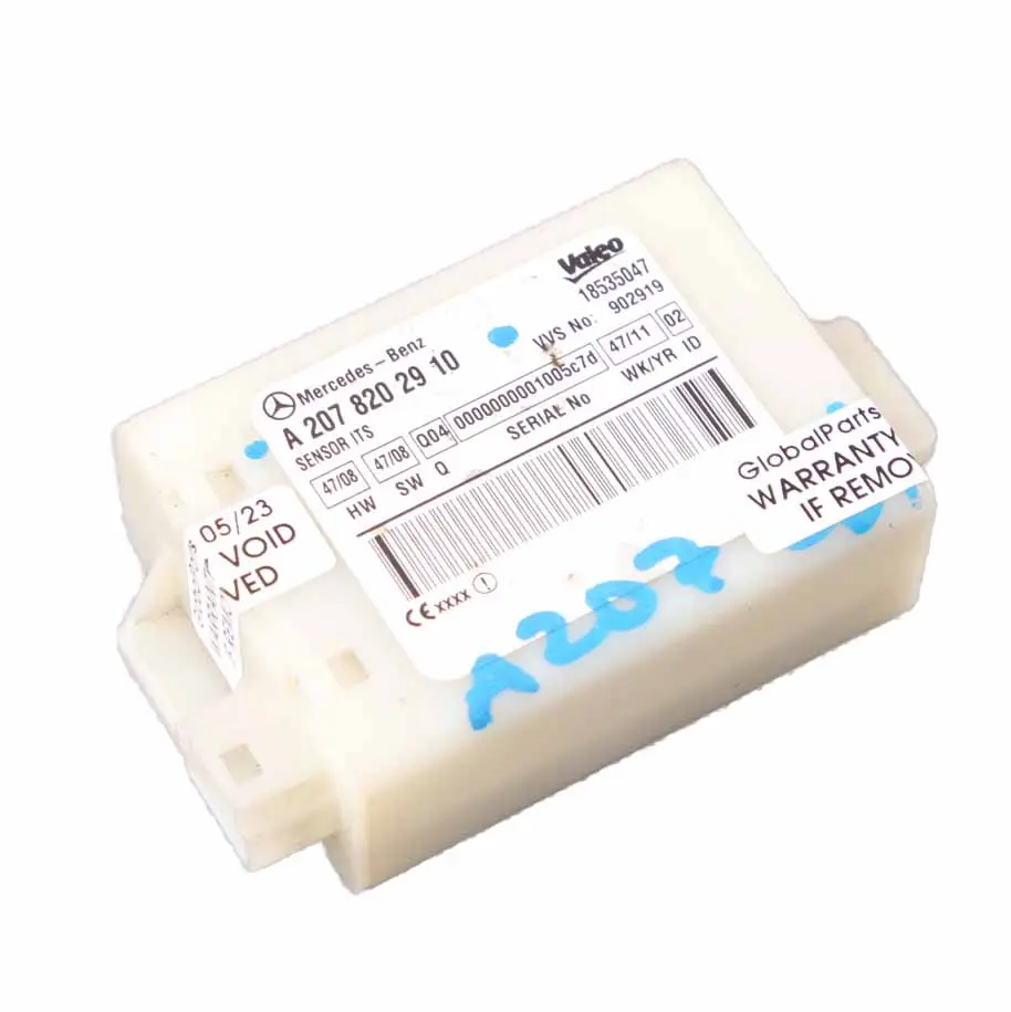 Seat Control Module Mercedes A207 W207 Cabrio Rear Control Unit ECU - SKU A2078202910 - Part number A2078202910