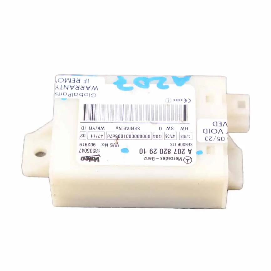 Control asientos Mercedes A207 W207 Cabrio Unidad de control trasera para con número de pieza A2078202910 Control asientos Mercedes A207 W207 Cabrio Unidad de control trasera - SKU A2078202910 - Número de pieza A2078202910