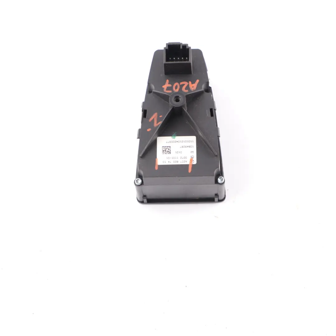 Mercedes W207 A207 Cabrio Convertible Techo Plegable Interruptores - SKU A2078207410 - Número de pieza A2078207410