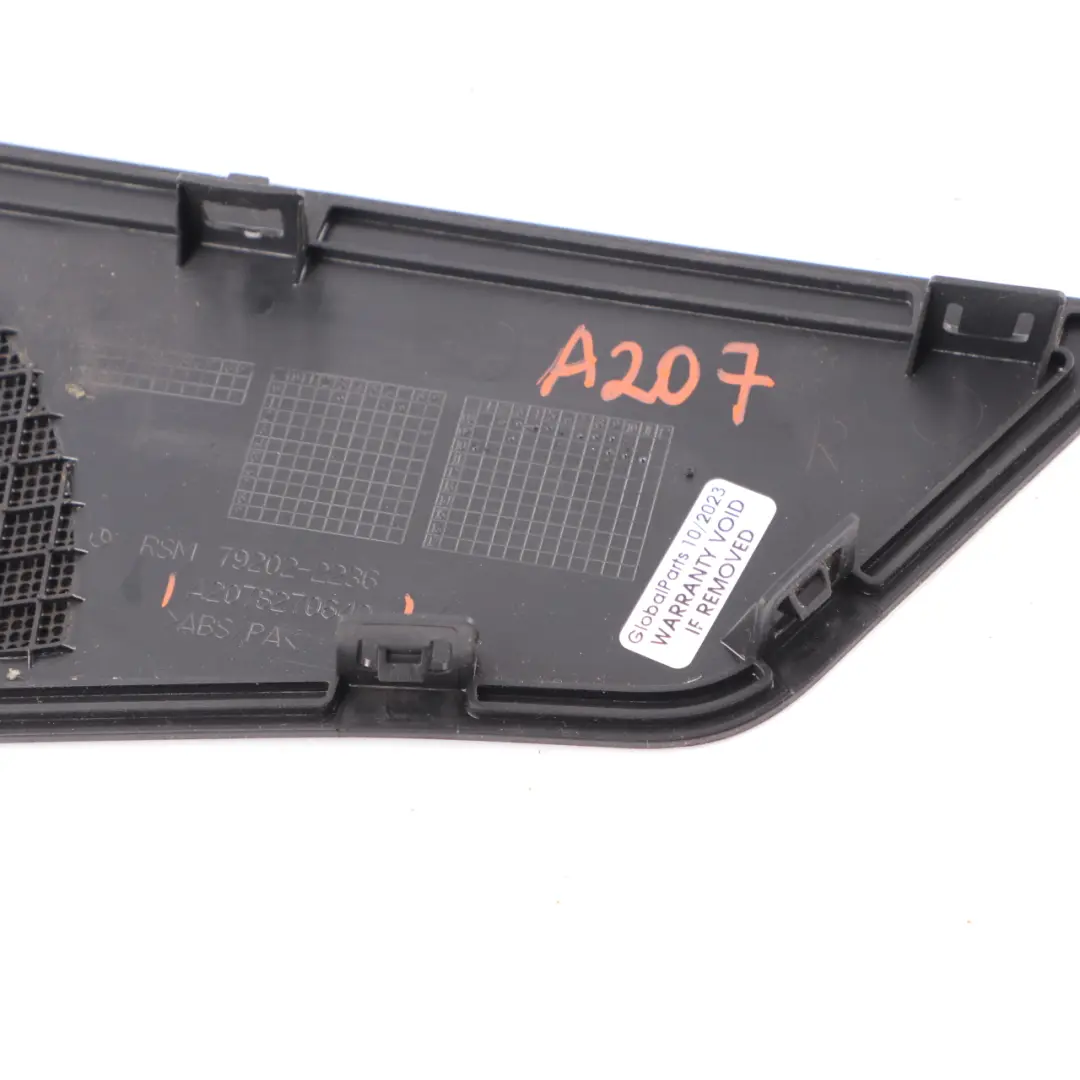  Speaker Cover Mercedes A207 Rear Right O/S Lateral Loudspeaker Panel - SKU A2078270640 - Part number A2078270640