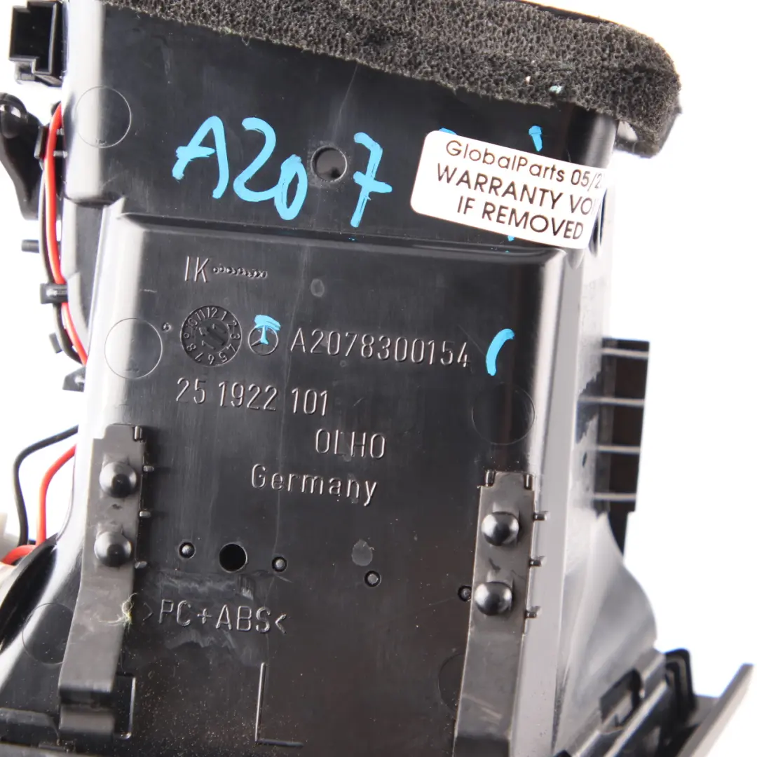 W207 C207 Kratka Nawiewu Lewa do Mercedes o numerze A2078300154 Mercedes W207 C207 Kratka Nawiewu Lewa - SKU A2078300154 - Numer Części A2078300154