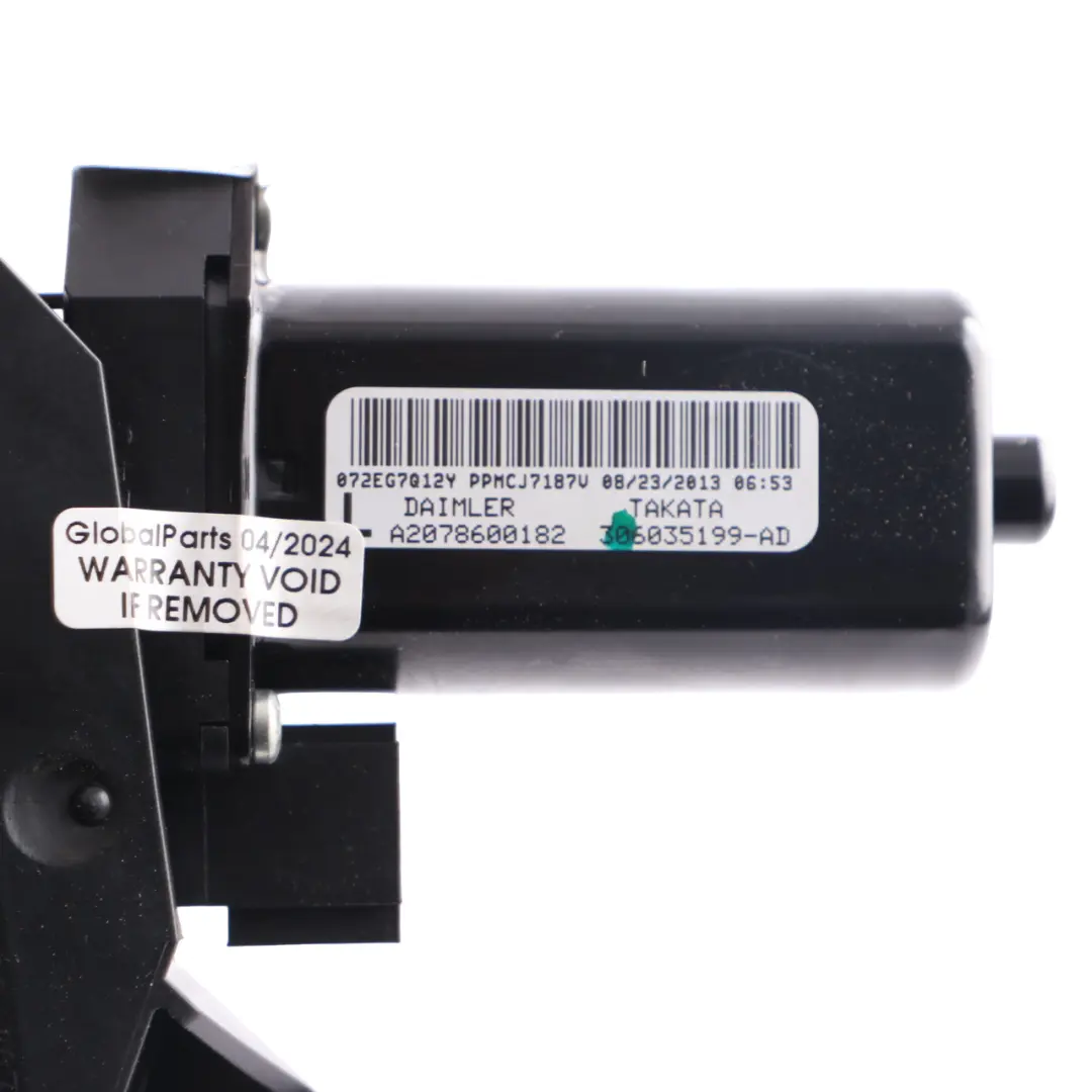  Mercedes-Benz W207 Sicherheitsgurt Feeder Motor Riemeneinstellmotor Links - SKU A2078600182-1 - Teilenummer A2078600182