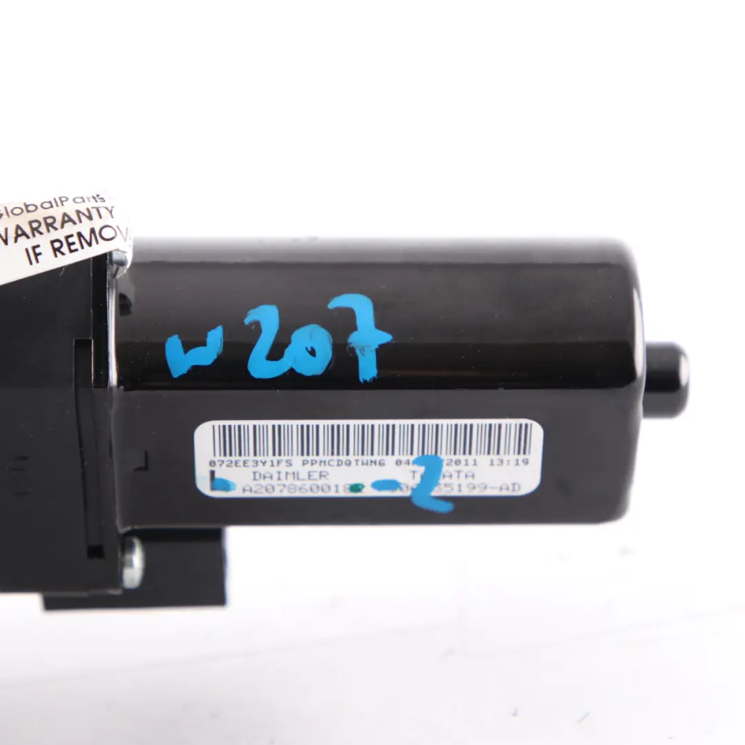 Mercedes W207 C207 A207 Sicherheitsgurtvorschub Motor Links - SKU A2078600182-2 - Teilenummer A2078600182