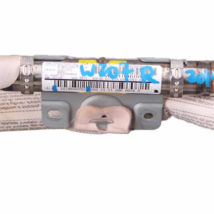 Cortina de techo Mercedes W207 C207 Coupé Airbag de cabeza derecho - SKU A2078600202 - Número de pieza A2078600202