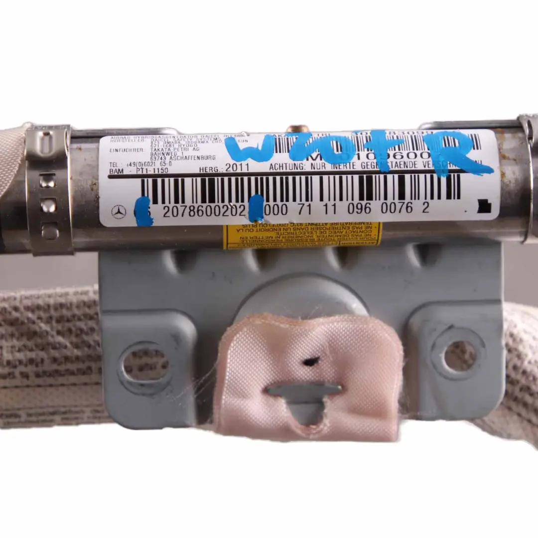 Tenda da tetto Mercedes W207 C207 Coupé Airbag testa Airbag destra per con numero di parte A2078600202 Tenda da tetto Mercedes W207 C207 Coupé Airbag testa Airbag destra - SKU A2078600202 - Numero di parte A2078600202